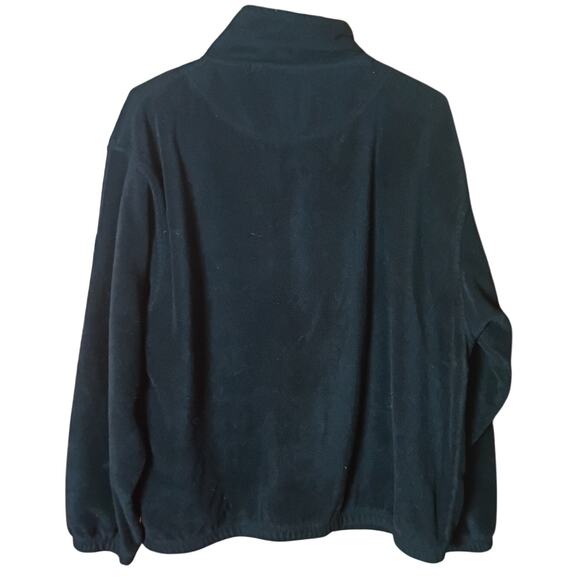 Sierra Outdoors Woman XL Black Fleece "Chillin with my Pens" Rhinestone Jacket - Picture 4 of 7